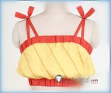 Pokemon Sun and Moon Misty Yellow Red Swimsuit Cosplay Costume