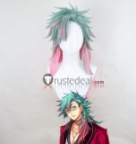 The Legend of Heroes McBurn Green Blue Pink Styled Cosplay Wig