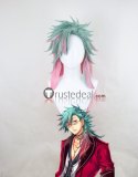 The Legend of Heroes McBurn Green Blue Pink Styled Cosplay Wig