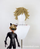 Miraculous Ladybug Season 6 Luka Couffaine Cat Noir Blonde Blue Cosplay Wig