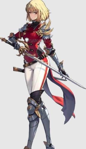 Solo Leveling Cha Hae-In Haein Red White New Cosplay Costume