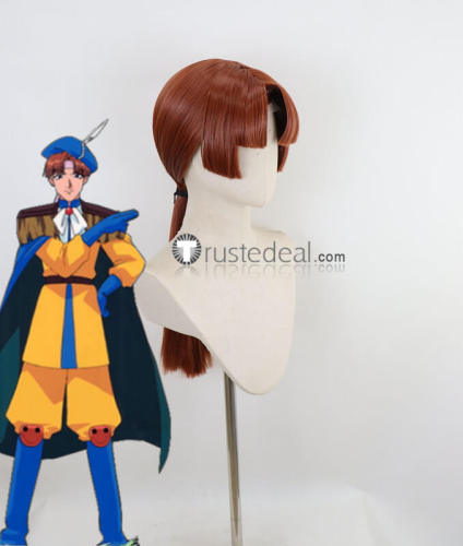 Commission Mon Colle Knights Count Ludwig Presto Von Meinstein Collection Prince Eccentro Brown Styled Cosplay Wig