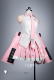 Vocaloid Hatsune Miku Sakura Miku Pink Cosplay Costume Patent Leather
