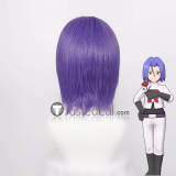 Pokemon Team Rocket James Purple Blue Styled Cosplay Wig