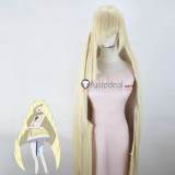 Pokemon Sun And Moon Lillie Lusamine Long Blonde Styled Cosplay Wig