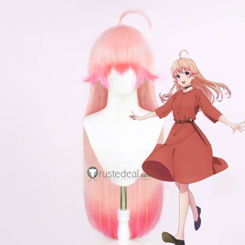 Witch Watch Nico Wakatsuki Pink Cosplay Wig