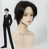 Library Of Ruina Netzach Binah Librarian Arbiter Roland Black Green Cosplay Wig