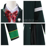 WIND BREAKER Tasuku Tsubakino Green Uniform Cosplay Costume