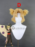Naruto Shikamaru Temari Nara Black Bonde Styled Cosplay Wig