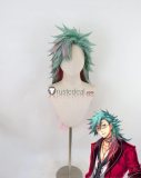 The Legend of Heroes McBurn Green Blue Pink Styled Cosplay Wig