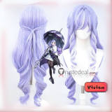 Zenless Zone Zero ZZZero Ellen Joe Qingyi Vivian Banshee Trigger Blonde Black Purple Cosplay Wig