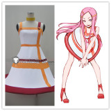 Eureka Seven Anemone White Dress Cosplay Costume
