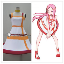 Eureka Seven Anemone White Dress Cosplay Costume