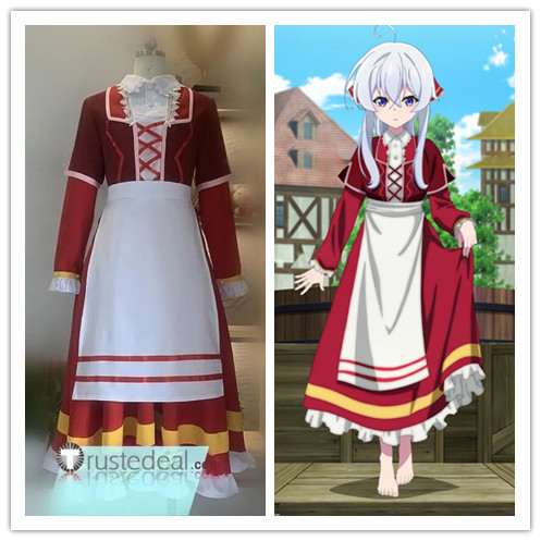 Wandering Witch The Journey of Elaina Grape Stomping Maiden Cosplay Costume