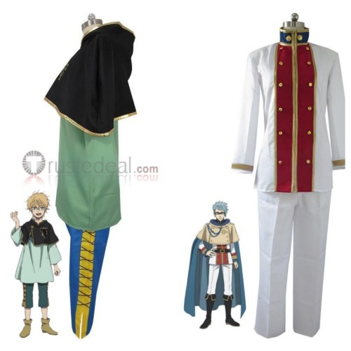 Black Clover Klaus Lunettes Luck Voltia Cosplay Costume