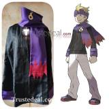 Pokemon Gym Leader Morty Cosplay Costume