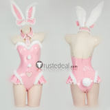 Vocaloid Hatsune Miku Black Pink Bunny Suit Cosplay Costume