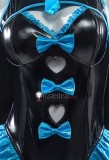 Vocaloid Hatsune Miku Black Pink Bunny Suit Cosplay Costume