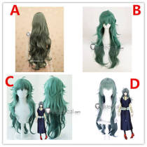 Tokyo Ghoul Eto Yoshimura Sen Takatsuki Long Ash Green Cosplay Wig