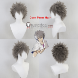 Neon Genesis Evangelion Kaworu Nagisa Grey Styled Cosplay Wig