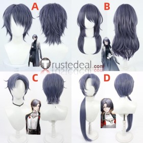 Path to Nowhere Male Chief Female Chief Shepherd 13 Grayish Blue Cosplay Wig
