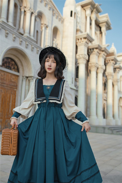 With PUJI ~River Seine Lolita OP-Pre-order