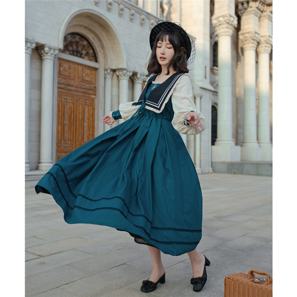 With PUJI ~River Seine Lolita OP-Pre-order