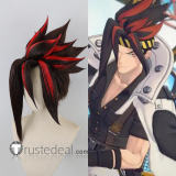 Zenless Zone Zero ZZZ Anton Ivanov Brown Red Prestyled Cosplay Wig