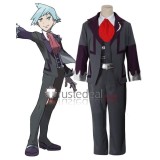 Pokemon Elite Four Steven Stone Cosplay Costume 2
