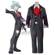 Pokemon Elite Four Steven Stone Cosplay Costume 2