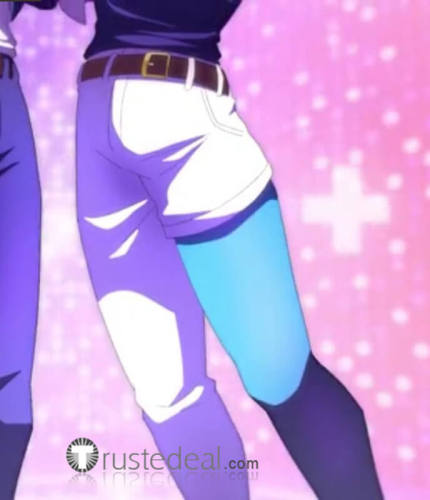 Commission Underground Idol Mika Luca Purple White Cosplay Costume