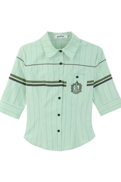 Kyouko & Harry Potter Collaborated Medium Sleeved Blouse White Harry Potter Clothing