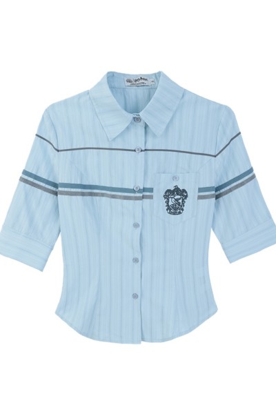 Kyouko & Harry Potter Collaborated Medium Sleeved Blouse White Harry Potter Clothing
