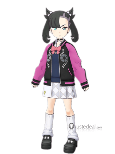 Commission Pokemon Masters EX Marnie Academy Uniform Cosplay Costume 2