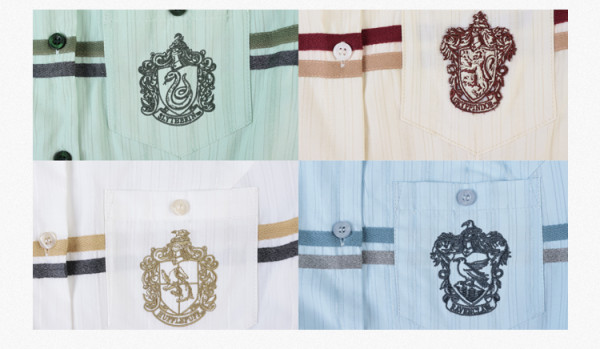 Kyouko & Harry Potter Collaborated Medium Sleeved Blouse White Harry Potter Clothing