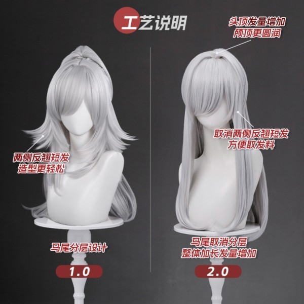 1/3 Delusion Honkai Star Rail Jing Yuan Magpie Hanfu Style Set Cosplay Costume