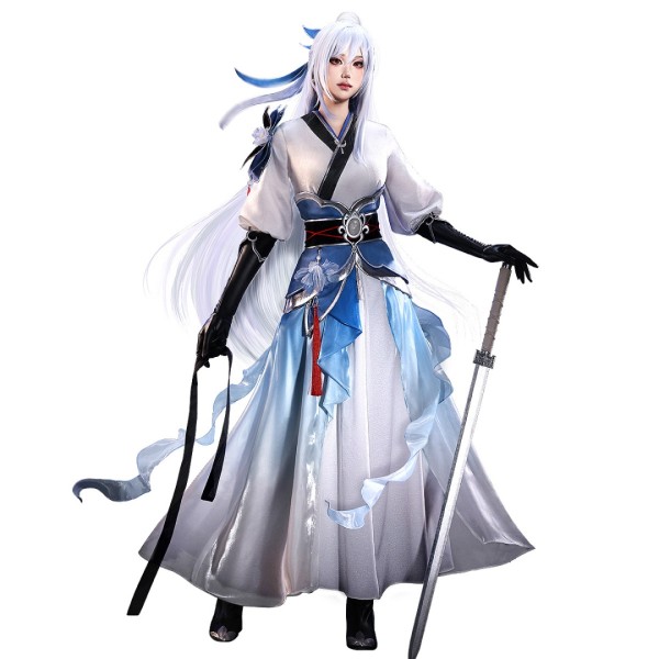 1/3 Delusion Honkai Star Rail Jing Liu Hanfu Flowers Dancing Set Cosplay Costume