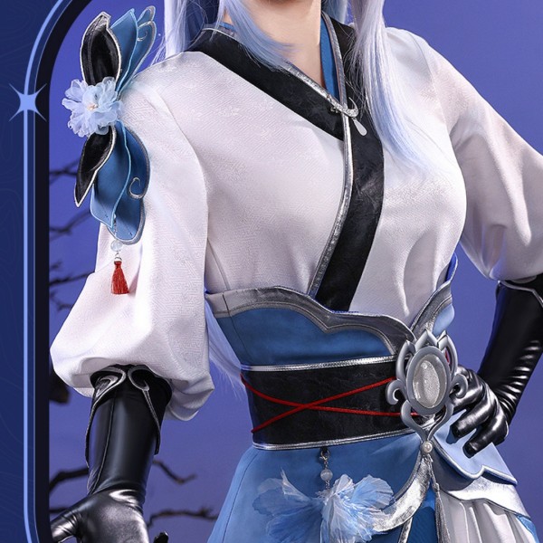 1/3 Delusion Honkai Star Rail Jing Liu Hanfu Flowers Dancing Set Cosplay Costume