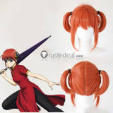 Gintama Silver Soul Kagura Orange Cosplay Wig