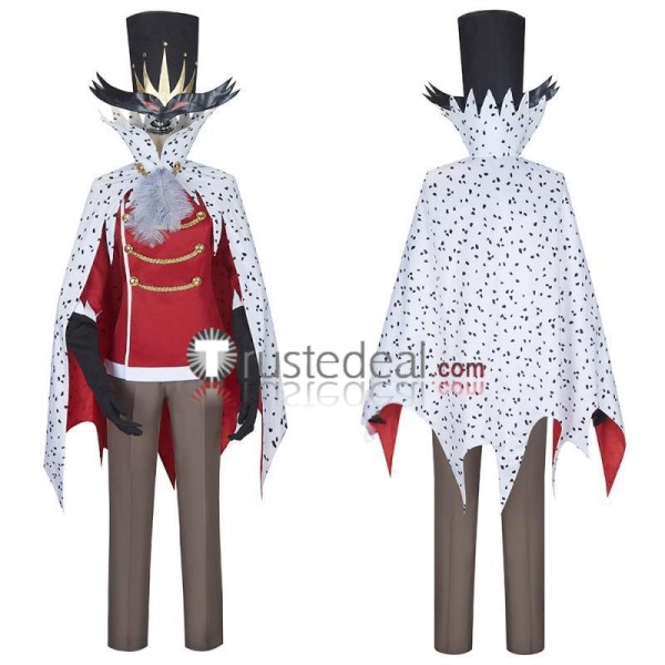Helluva Boss Stolas Red Suit Cosplay Costume