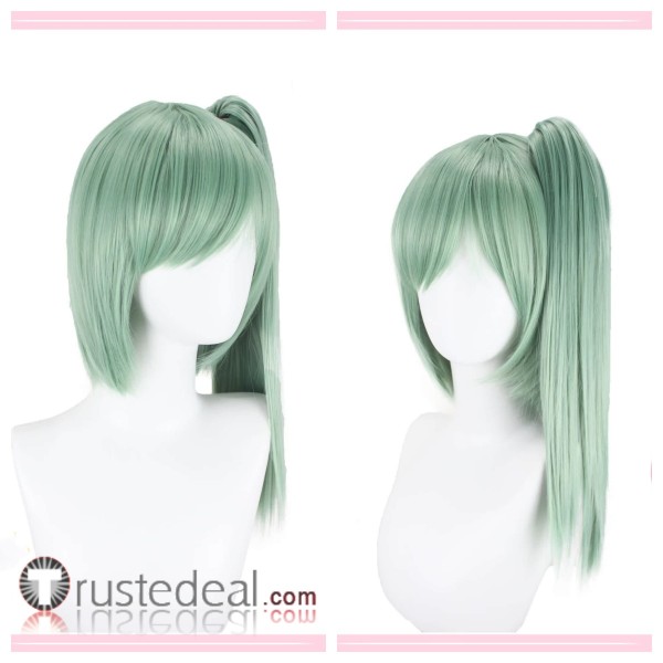 Touhou Project Daiyousei Kasodani Kyouko Wriggle Nightbug Curly Green Styled Cosplay Wig