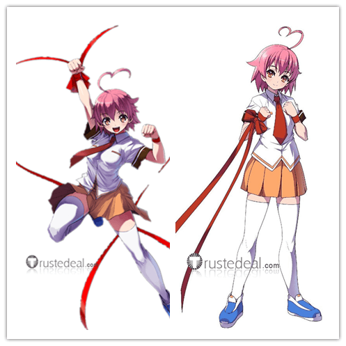 Commission Arcana Heart Heart Aino Blue Cosplay Shoes Boots