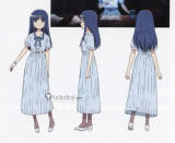 Magia Record Puella Magi Madoka Magica Side Story Yachiyo Nanami Blue Dress Cosplay Costume