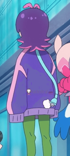 Commission Pokemon Horizons The Series Dot Purple Cosplay Costume
