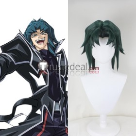 YuGiOh Zane Truesdale Ryo Marufuji Dark Green Styled Cosplay Wig