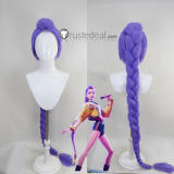 KPop Demon Hunters Film Rumi Purple Styled Cosplay Wig 120cm