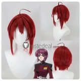 Gundam Seed Lunamaria Hawke Shinn Asuka Red Styled Cosplay Wig