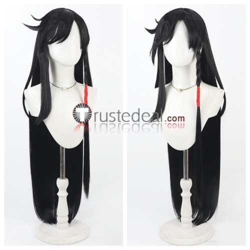 Touken Ranbu Izuminokami Kanesada Kogitsunemaru Hotarumaru Himetsuru Ichimonji Black Grey Cosplay Wig