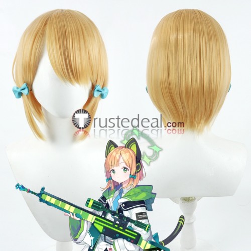 Blue Archive Saiba Midori Yuzu Hanaoka Iochi Mari Kirifuji Nagisa Golden Pink Cosplay Wig
