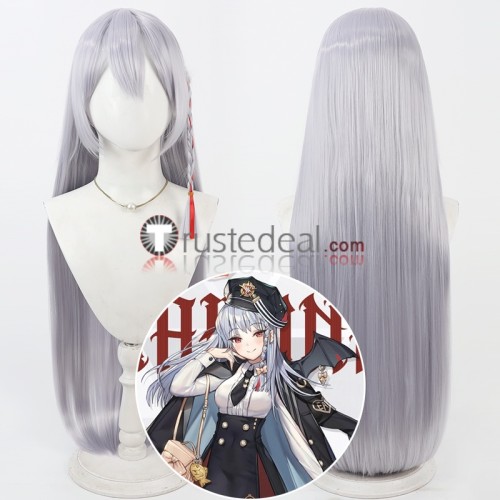 Blue Archive Kurodate Haruna Omagari Hare Amau Ako Blue Silver White Cosplay Wig